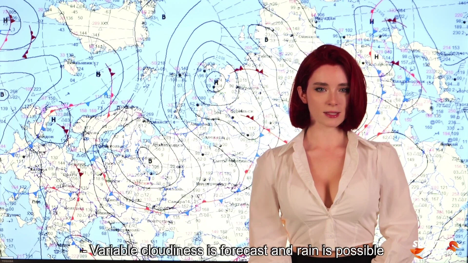 Sweetie Fox Weather Forecast Presenter Porn