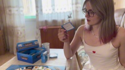 Girlfriend Lost at Board Game MiYukee แพ้โดนลงโทษ หนังโป๊18+