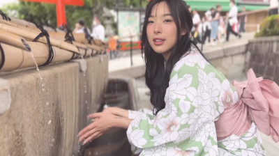 Asian Girl in Kimono Japan VLOG ตอนแรกคิดว่าพาเดต หนังโป๊18+