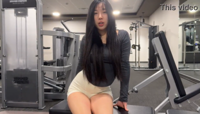 No Nut November Failure Cute Asian Gym Girl สาวโรงยิม หนังxxx